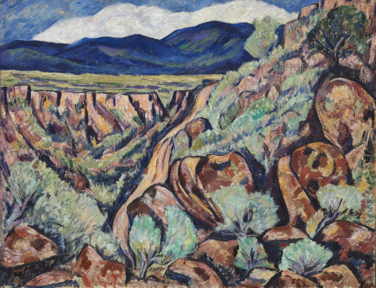 Landscape, New Mexico (1919 and 1920)