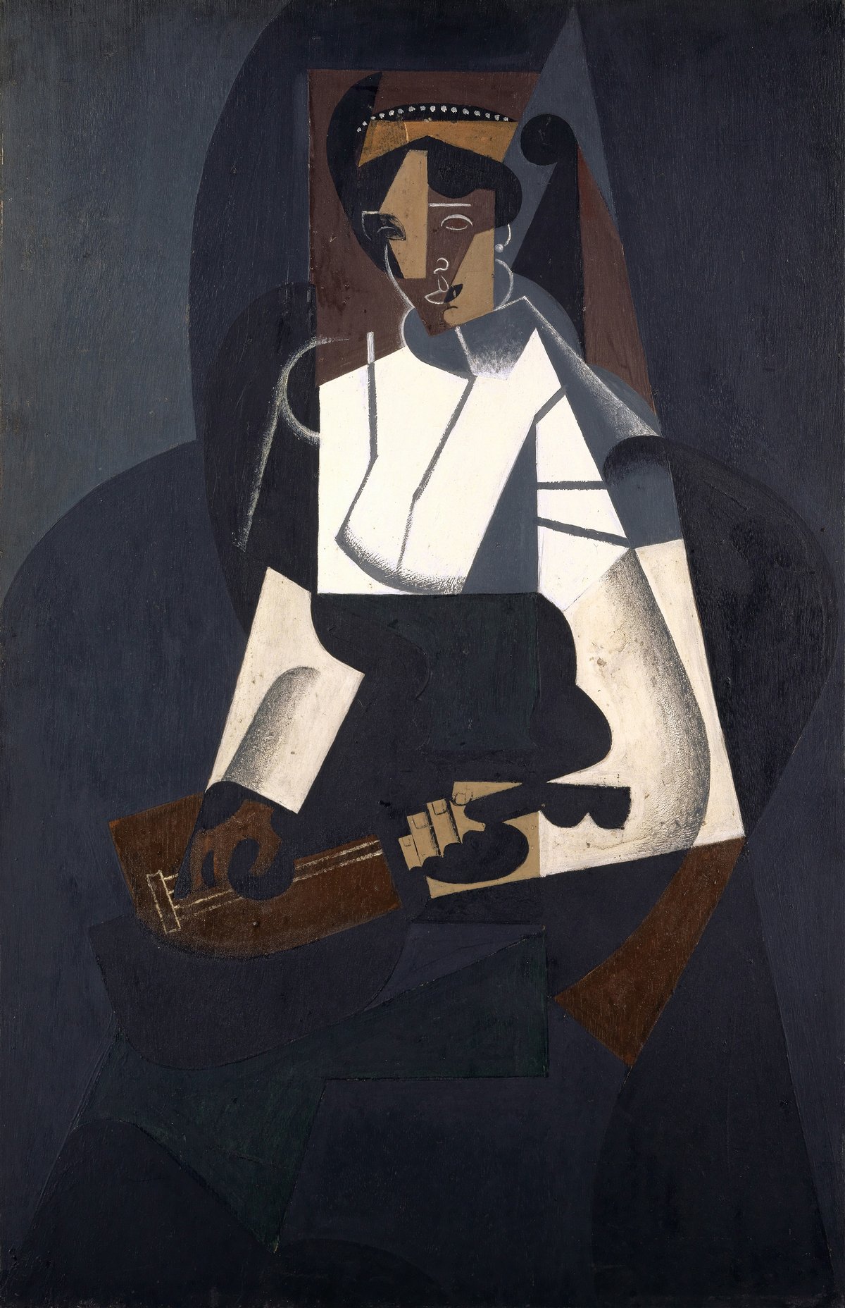 Woman with Mandolin (1916)