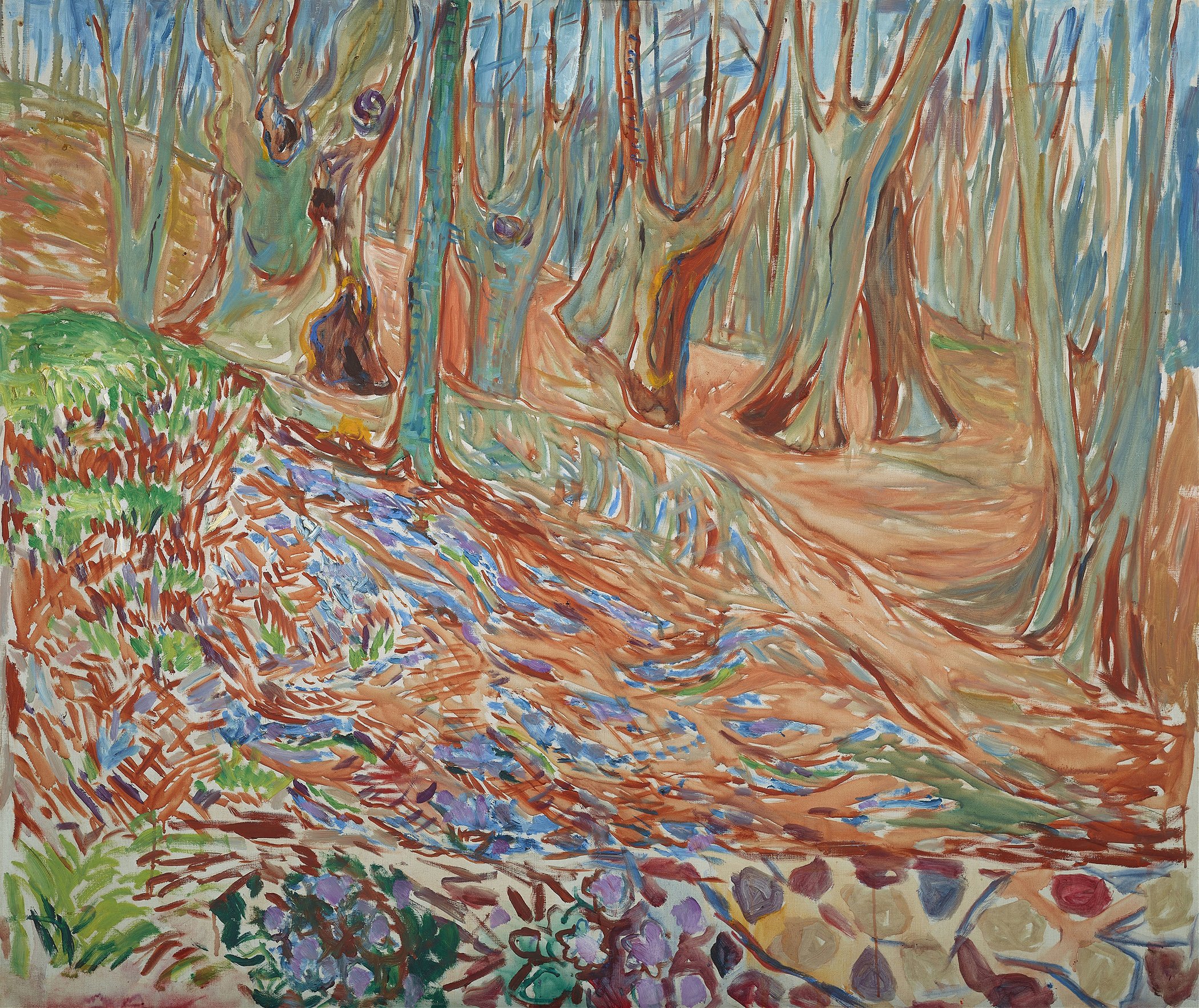 Elm Forest in Spring (ca. 1923)