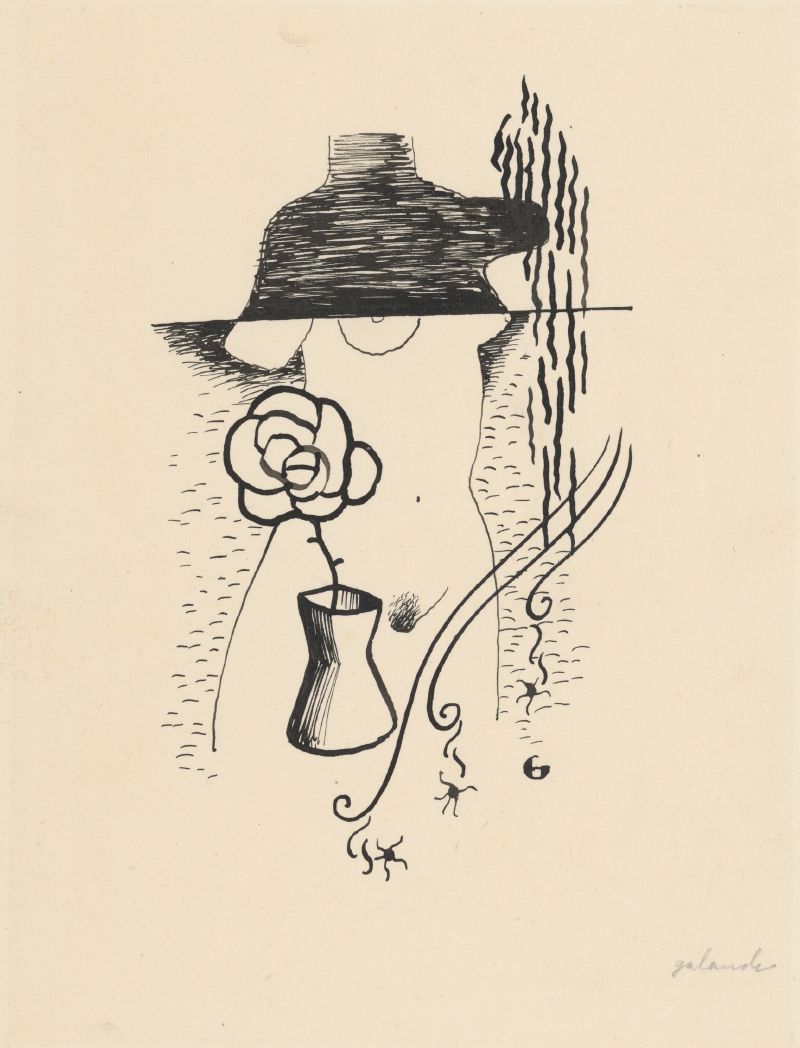 Woman and flower (1930)
