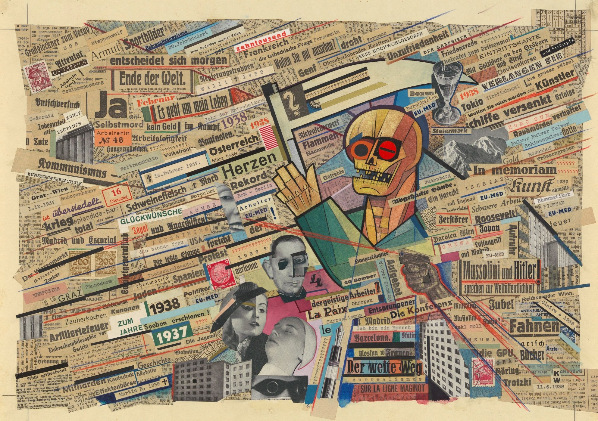Political collage (1938)