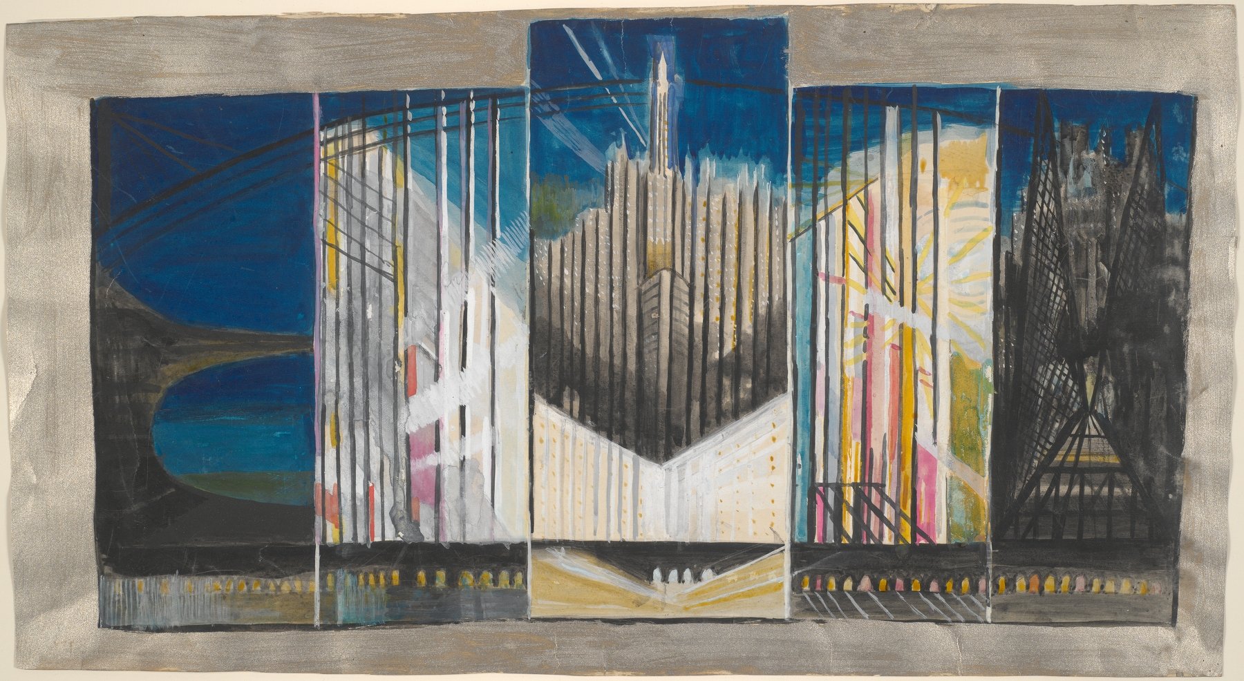 Study for New York Interpreted (1920–22)