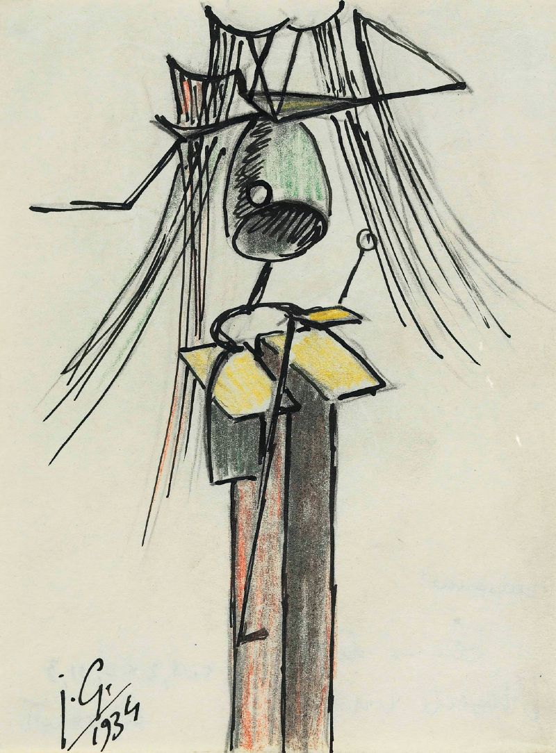Femme dite ‘L’insecte crissant’ (1934)