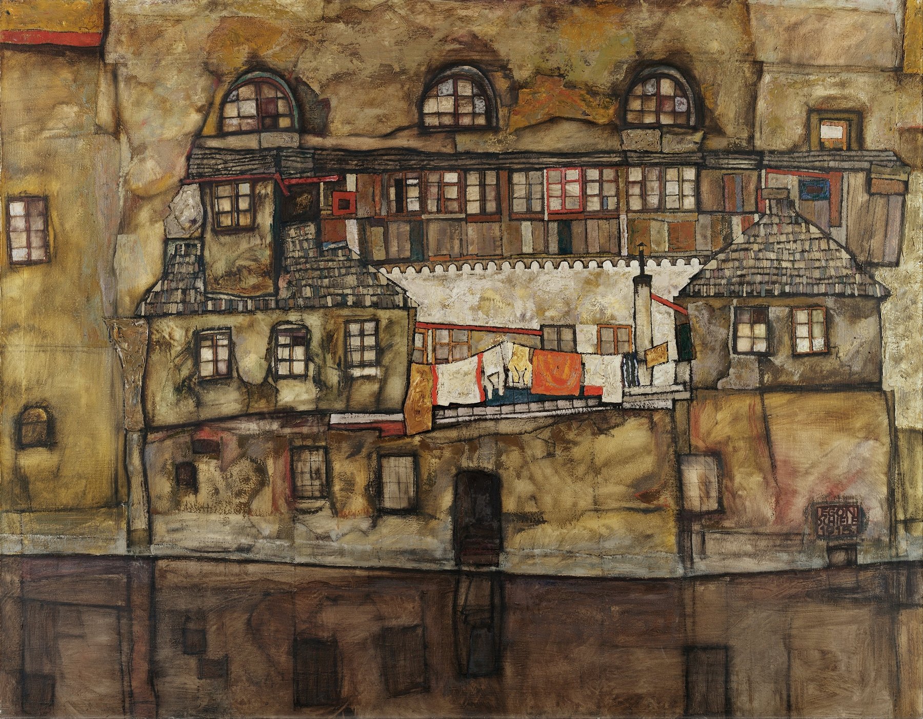 House Wall on the River (1915)