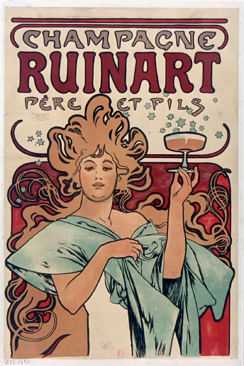 Champagne Ruinart Père Et Fils. (1896)