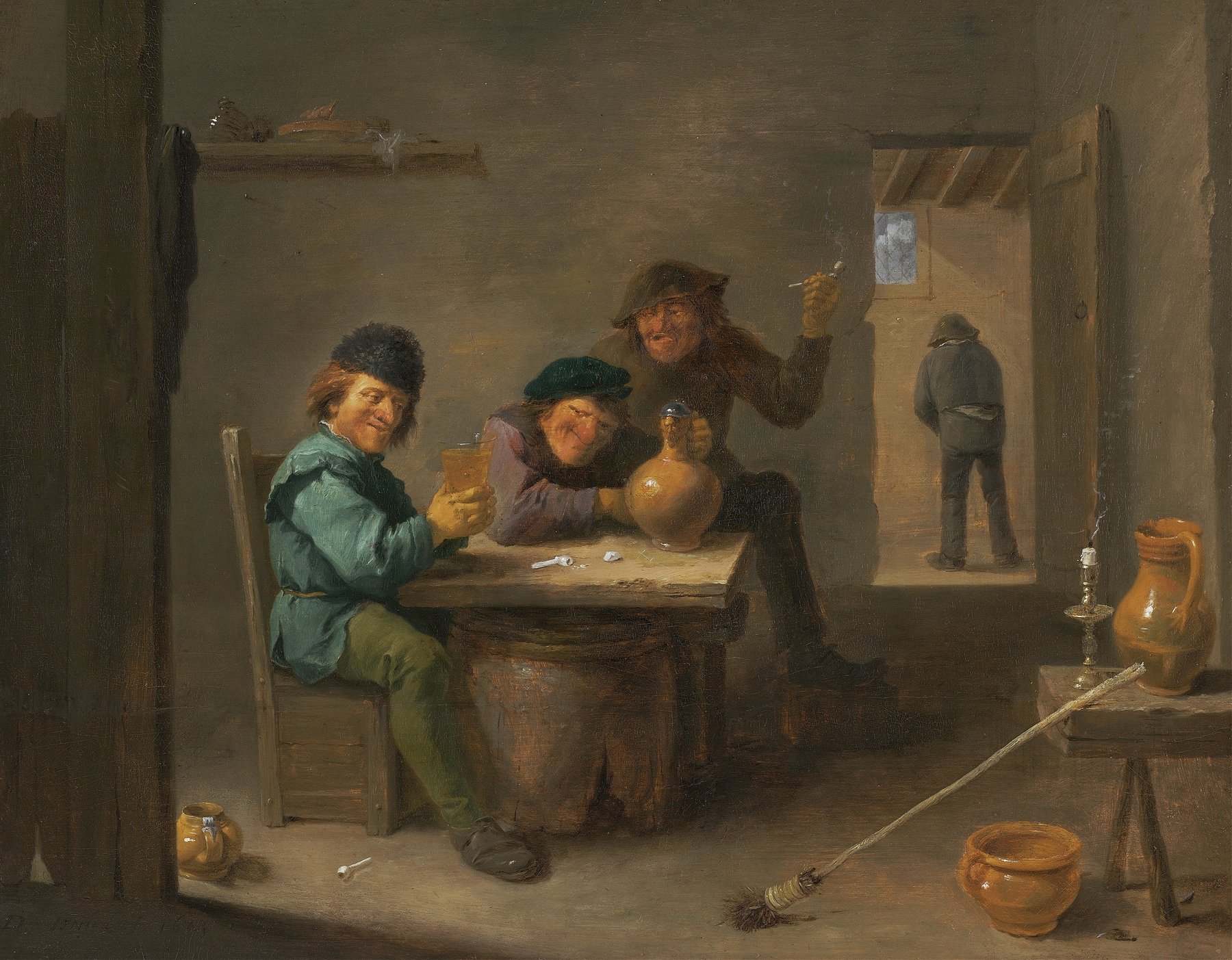 Peasants in a Tavern (~1633)