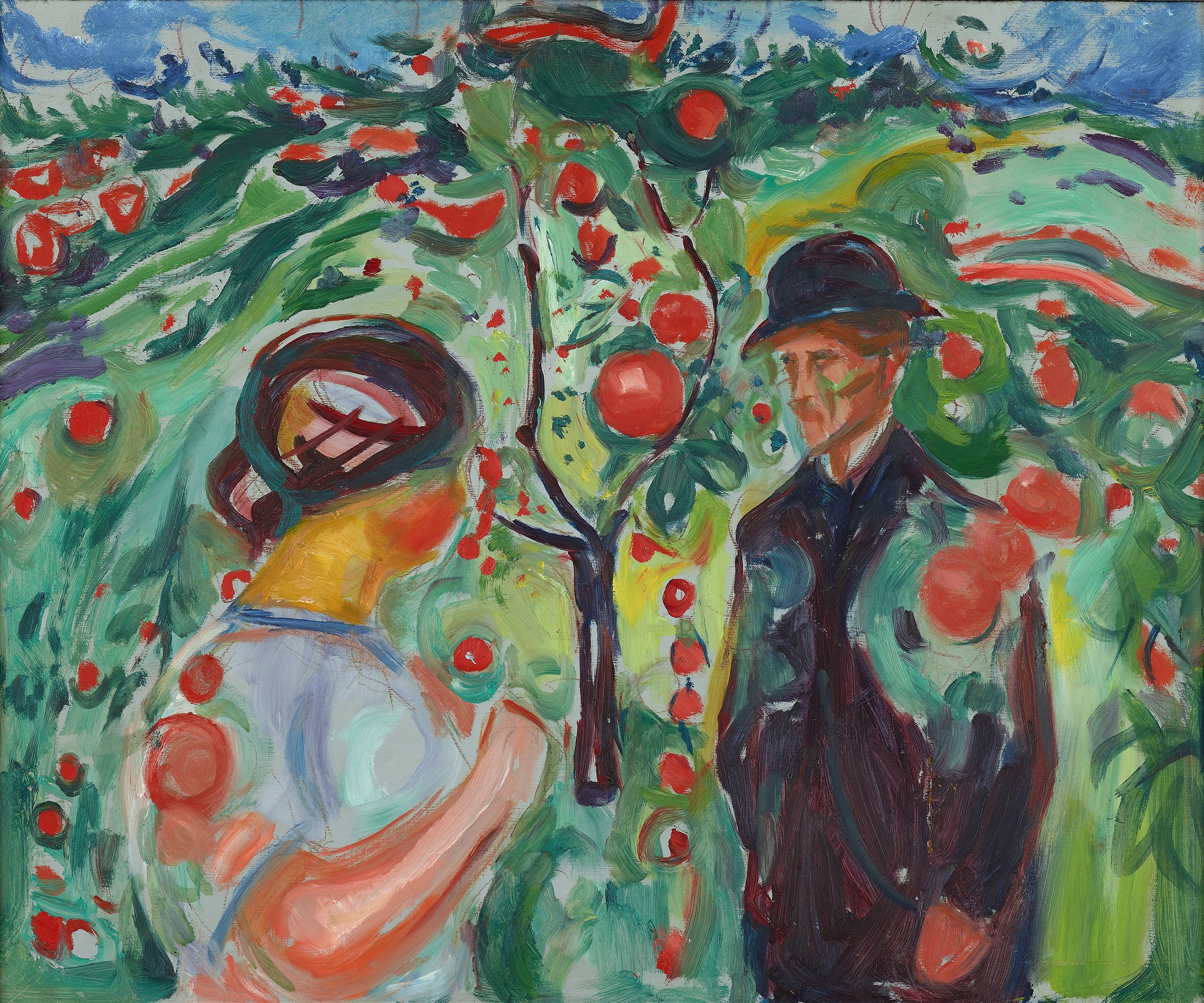Beneath the Red Apples (1927–30)
