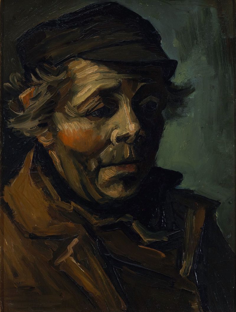 Head Of A Peasant (1884)