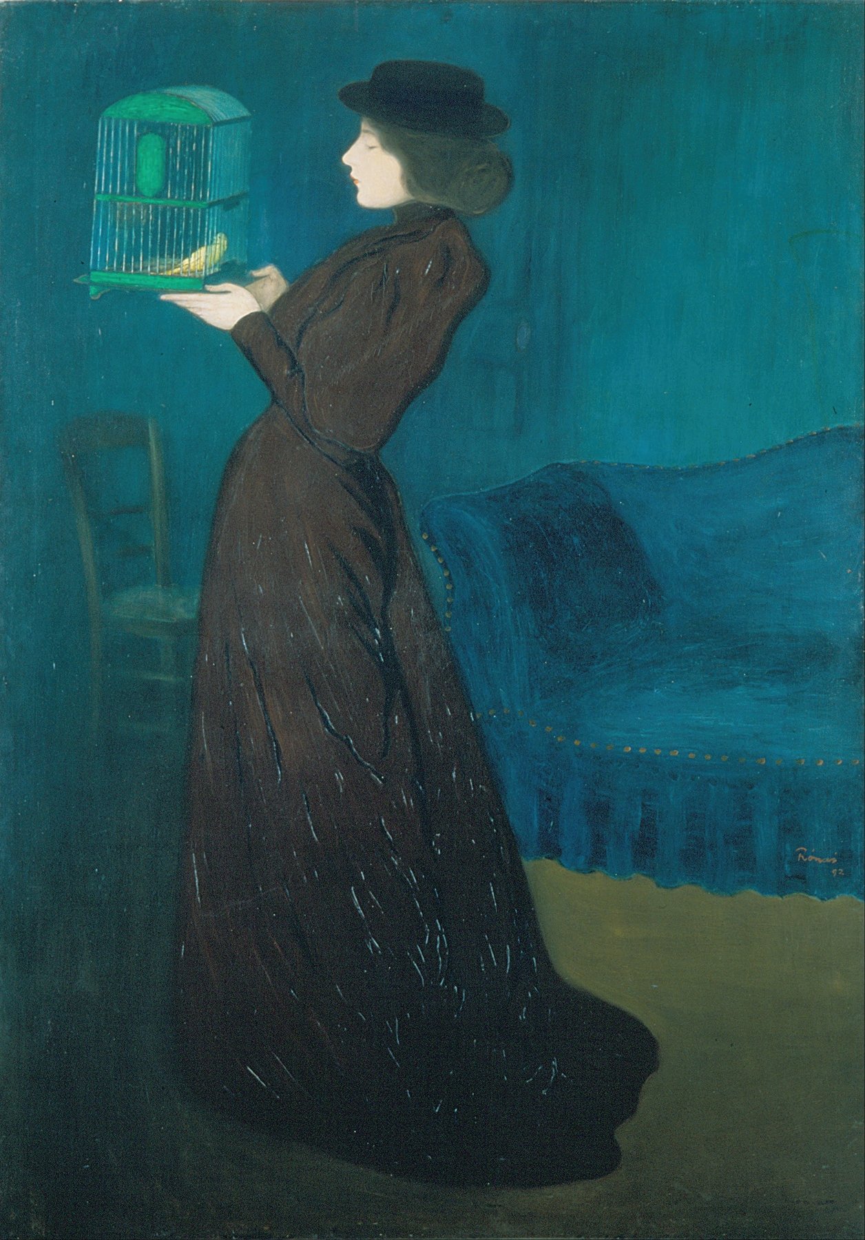 Woman with a Birdcage (1892)