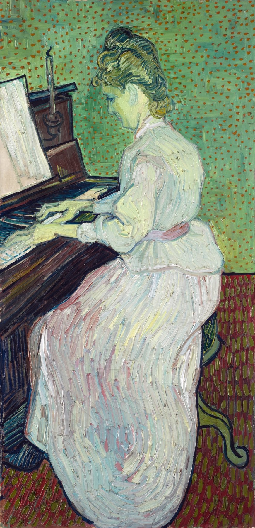 Marguerite Gachet at the Piano (1890)