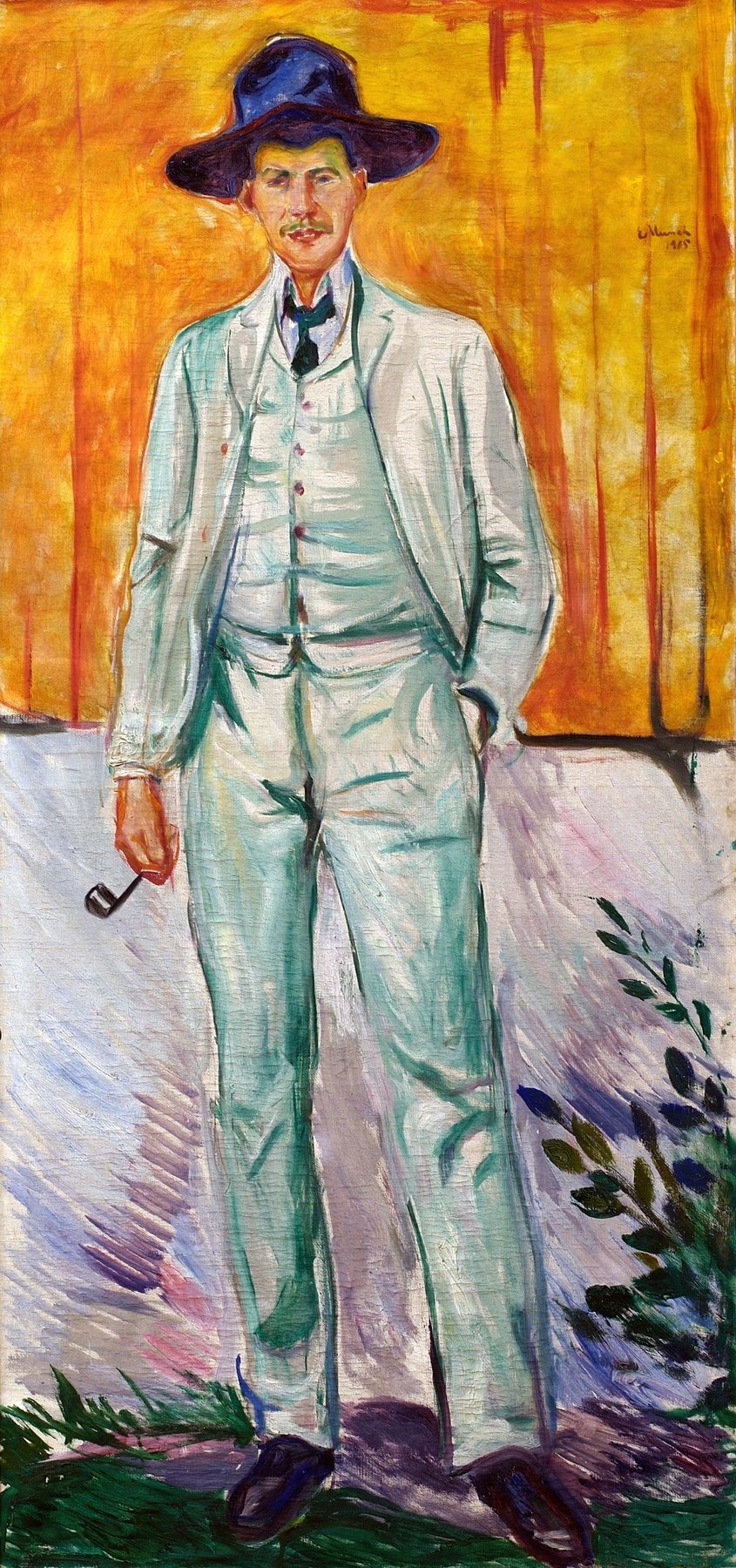 Portrait of the Painter Ludvig Karsten (1912)