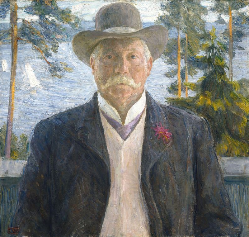 Portrait of the Composer Thorvald Lammers (1906)