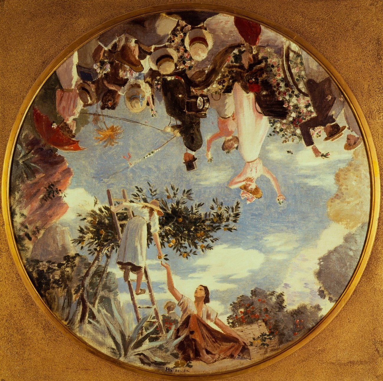 Bataille de fleurs à Nice (1900)