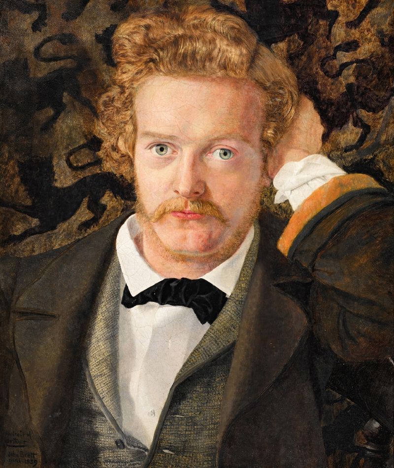 Portrait of Arthur Brett (1859)