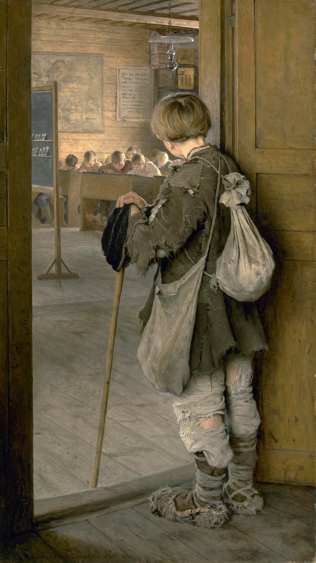 At the School Door (1897)