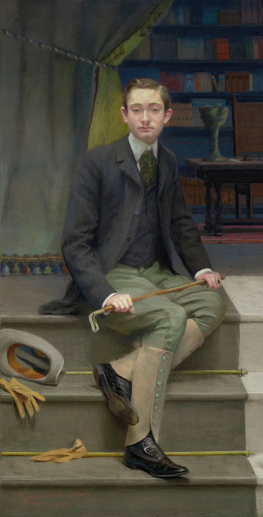Portrait of a Young Edwardian Man (1903)
