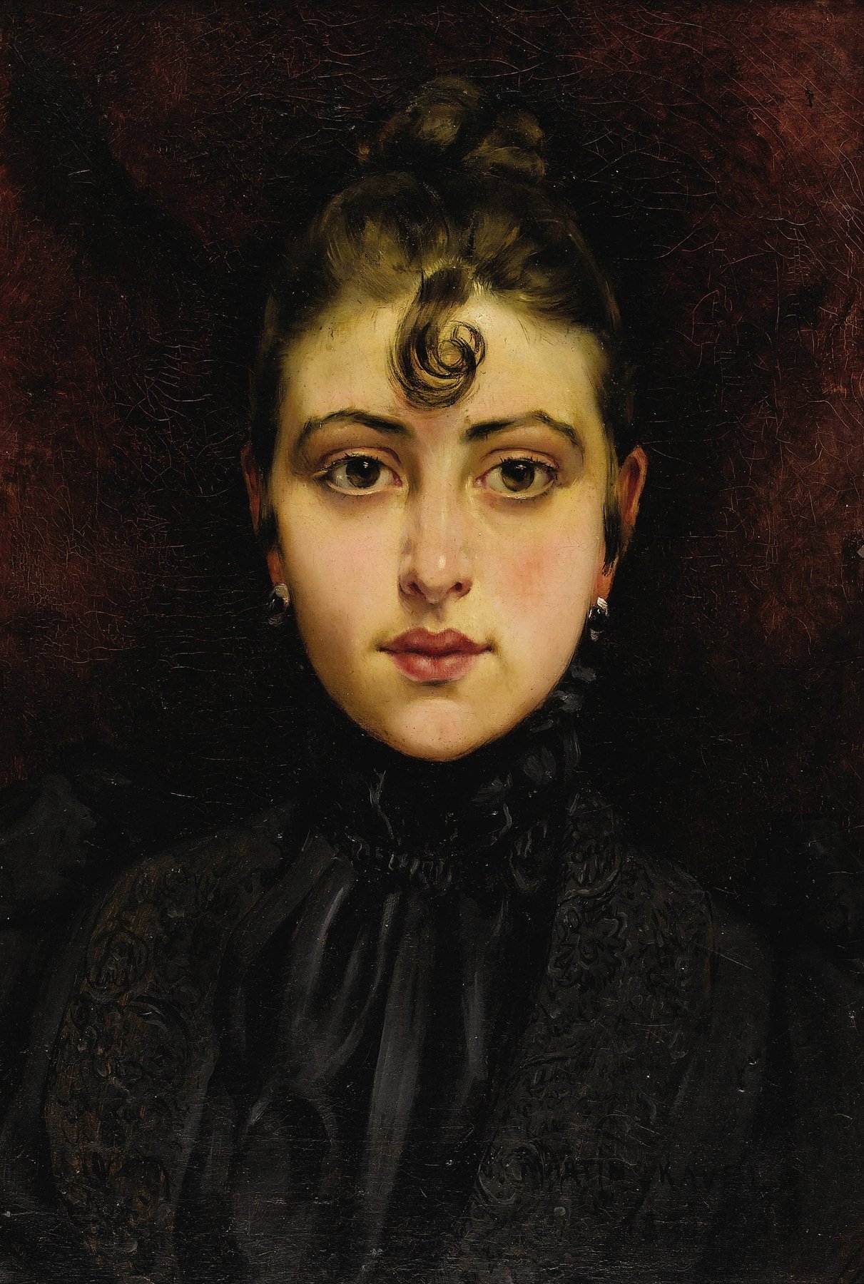 Portrait de jeune femme (1890)