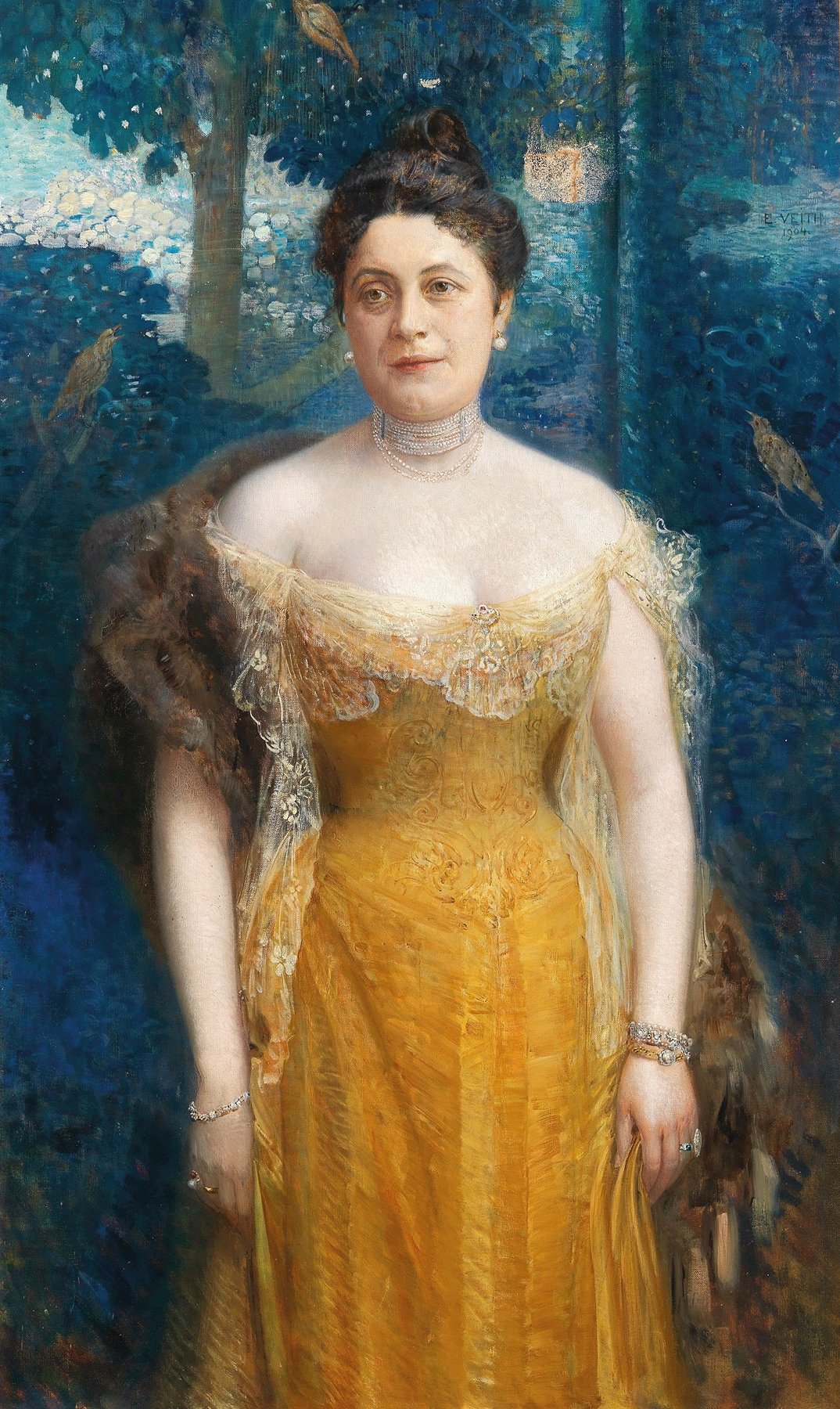 Portrait of Louise Dobner von Dobenau