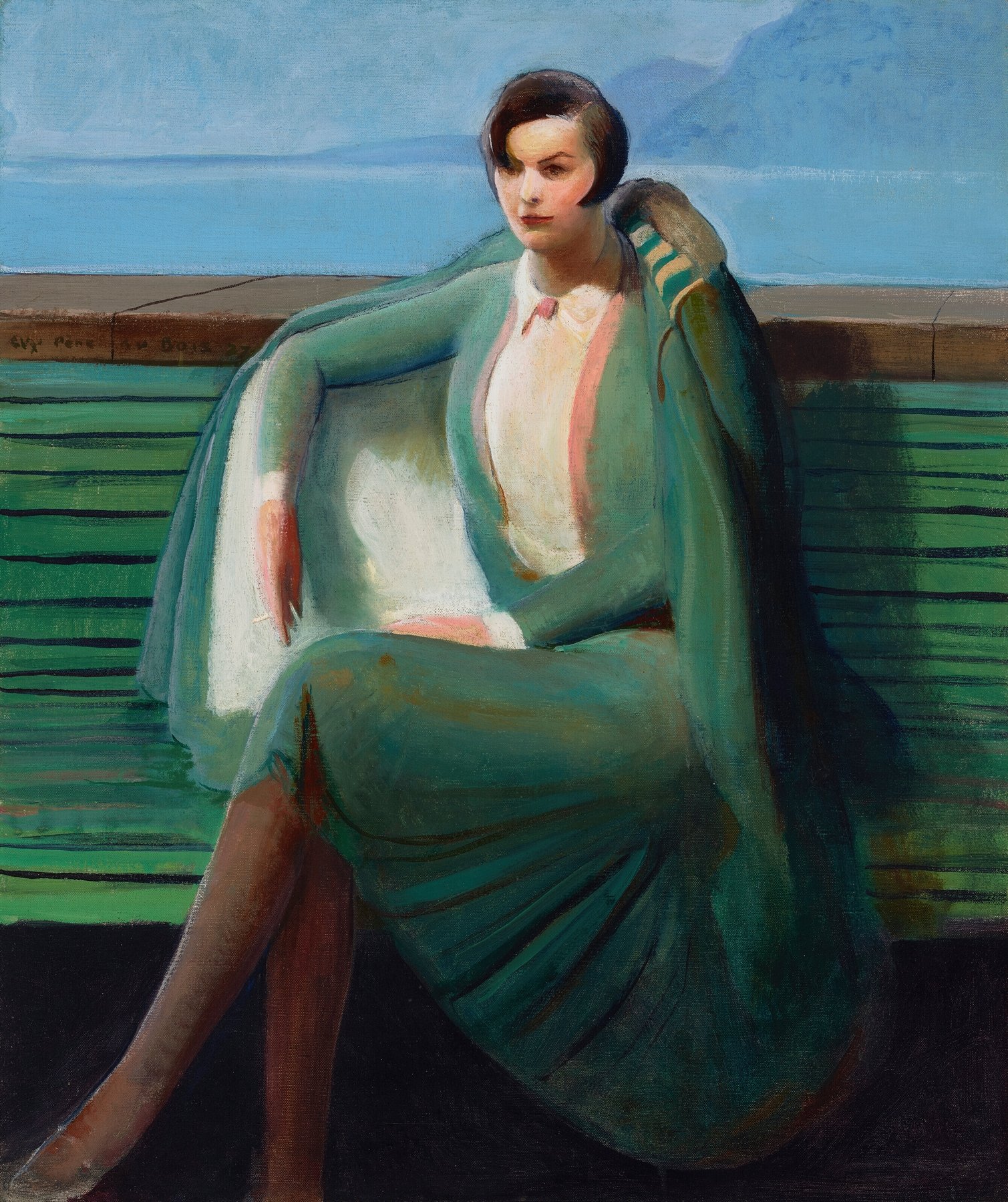 Lady in a Cloak (Mrs. Charles E. Fern Bedaux) (1927)