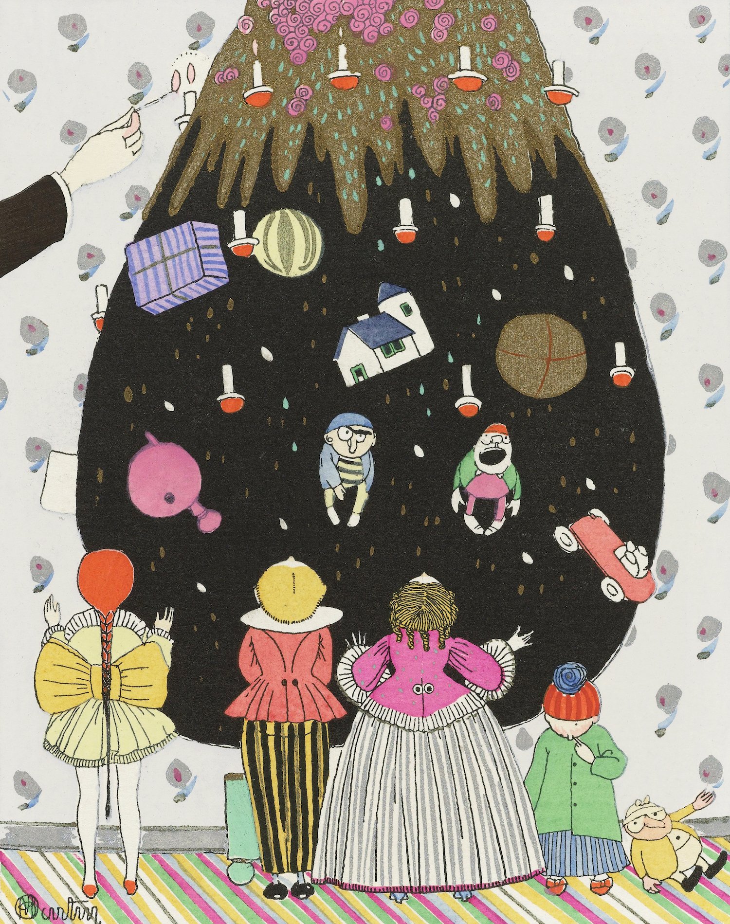 L'Arbre Merveilleux - Costumes d'enfants pour Nöel (1914)
