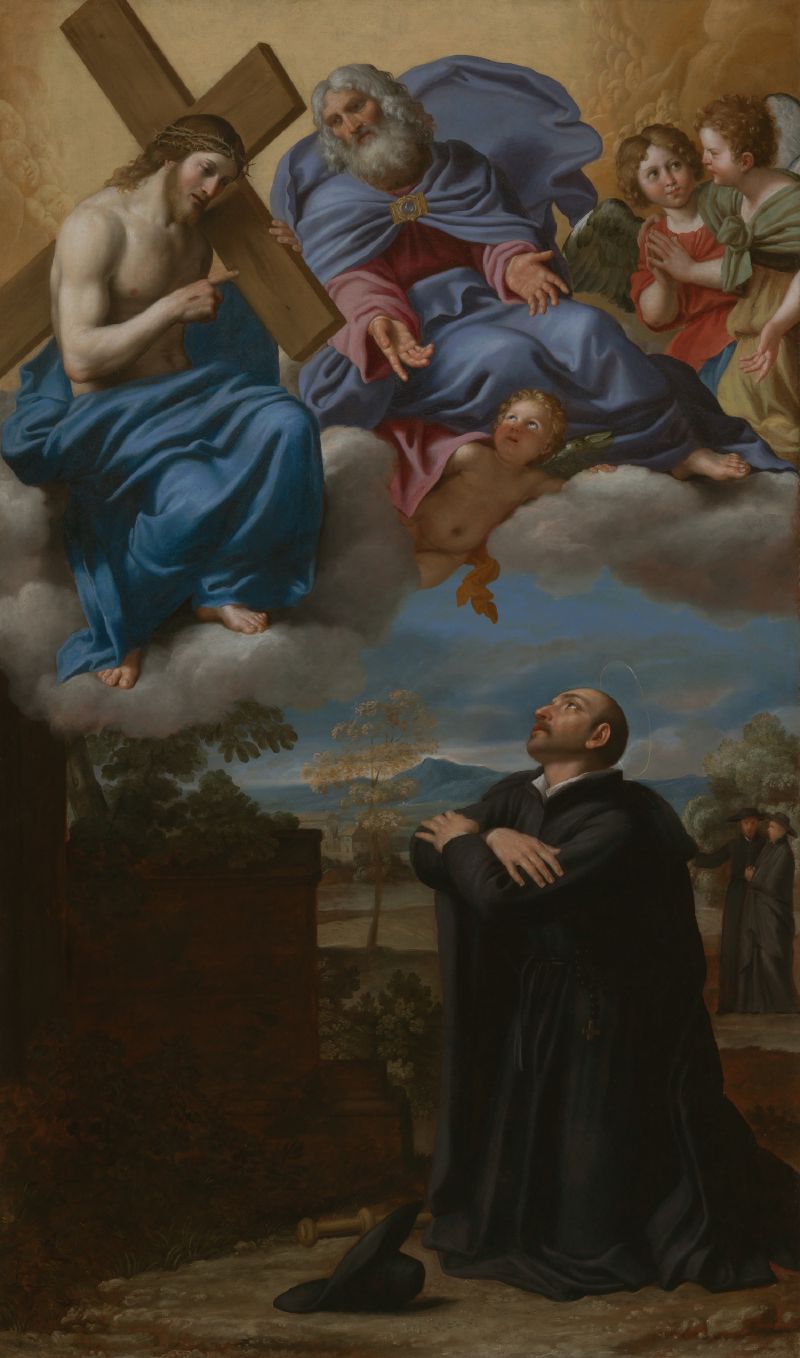 Saint Ignatius of Loyola’s Vision of Christ and God the Father at La Storta (circa 1622)