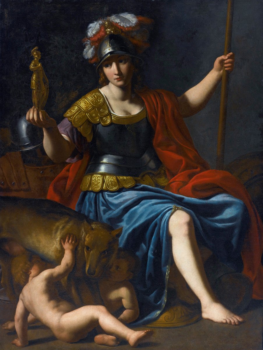 Bellona With Romulus And Remus