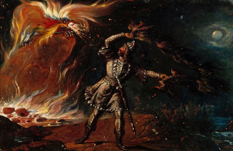 Lemminkäinen And The Fiery Eagle (1867)