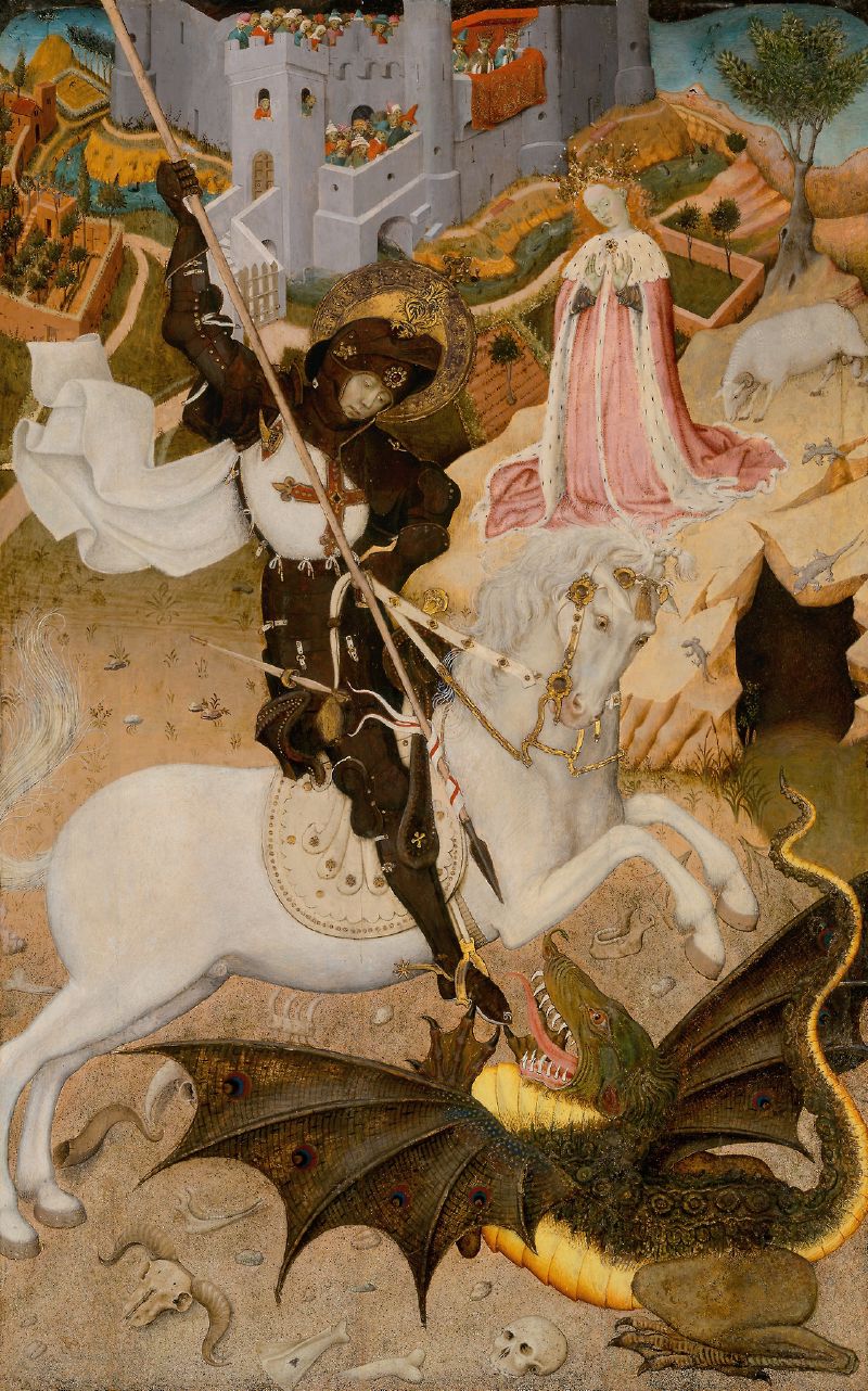 Saint George and the Dragon (1434-35)