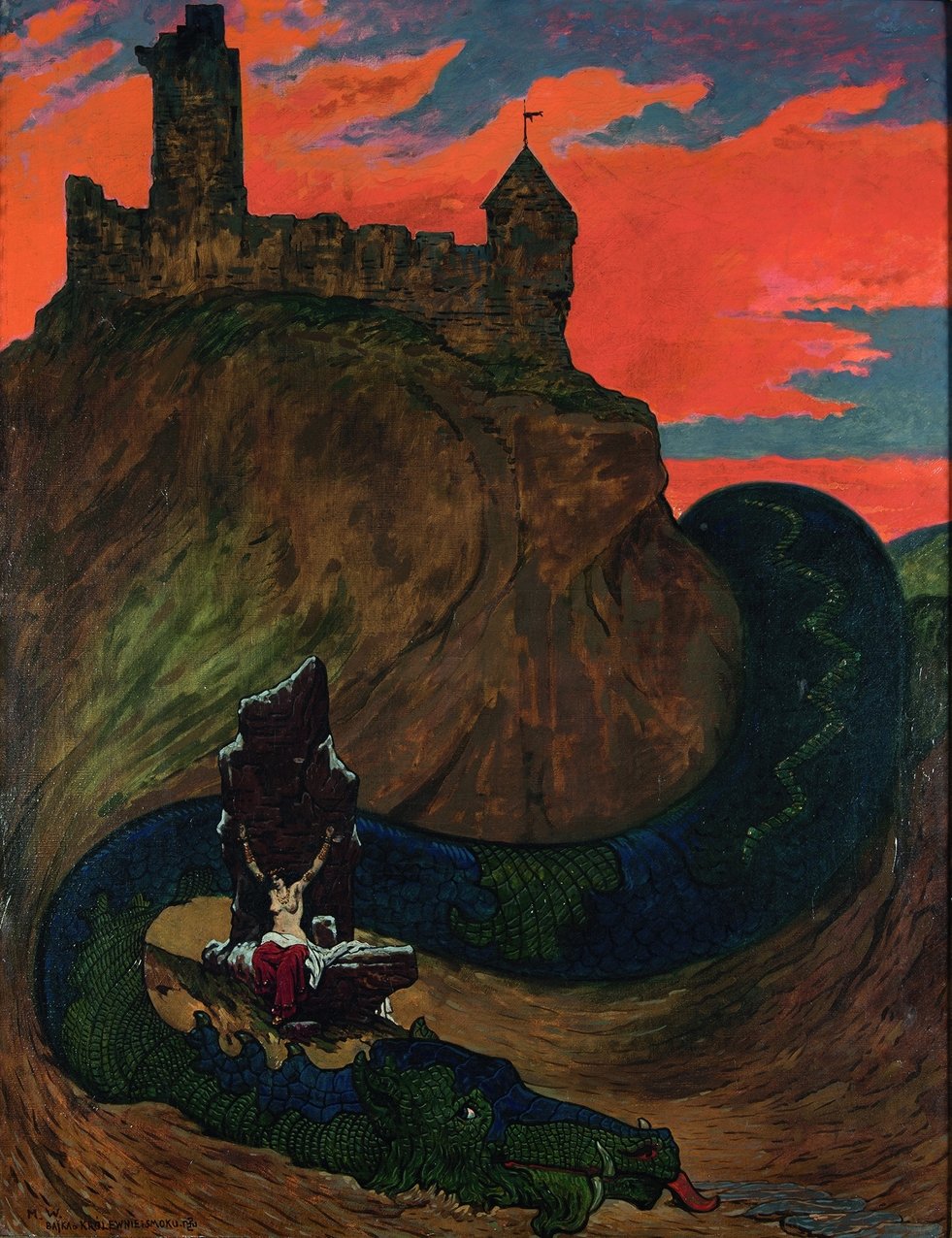 Bajka o królewnie i smoku (1904 -1908)