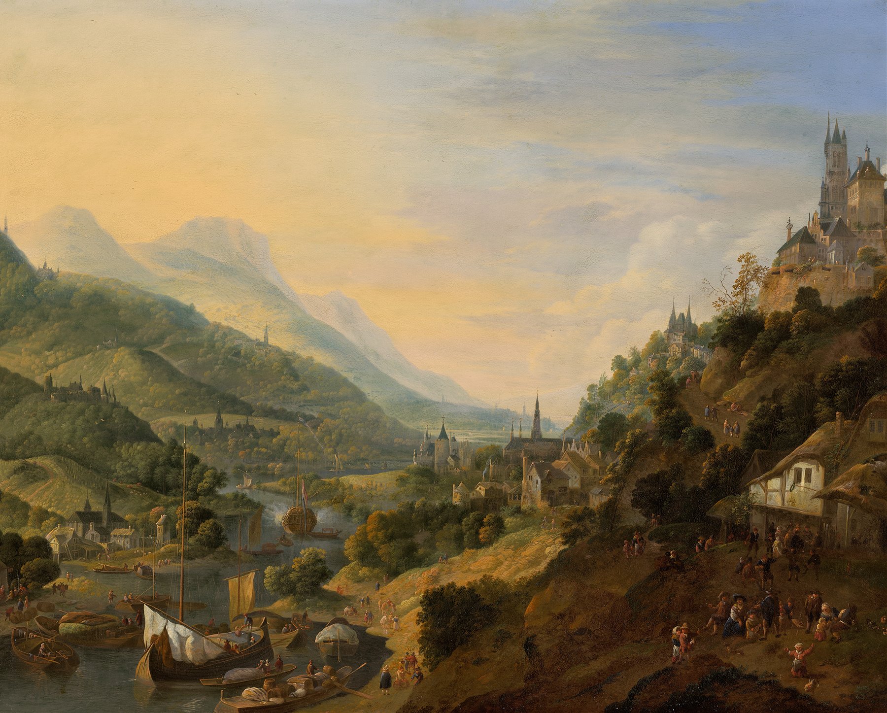 A Rheinish Landscape (ca. 1705)