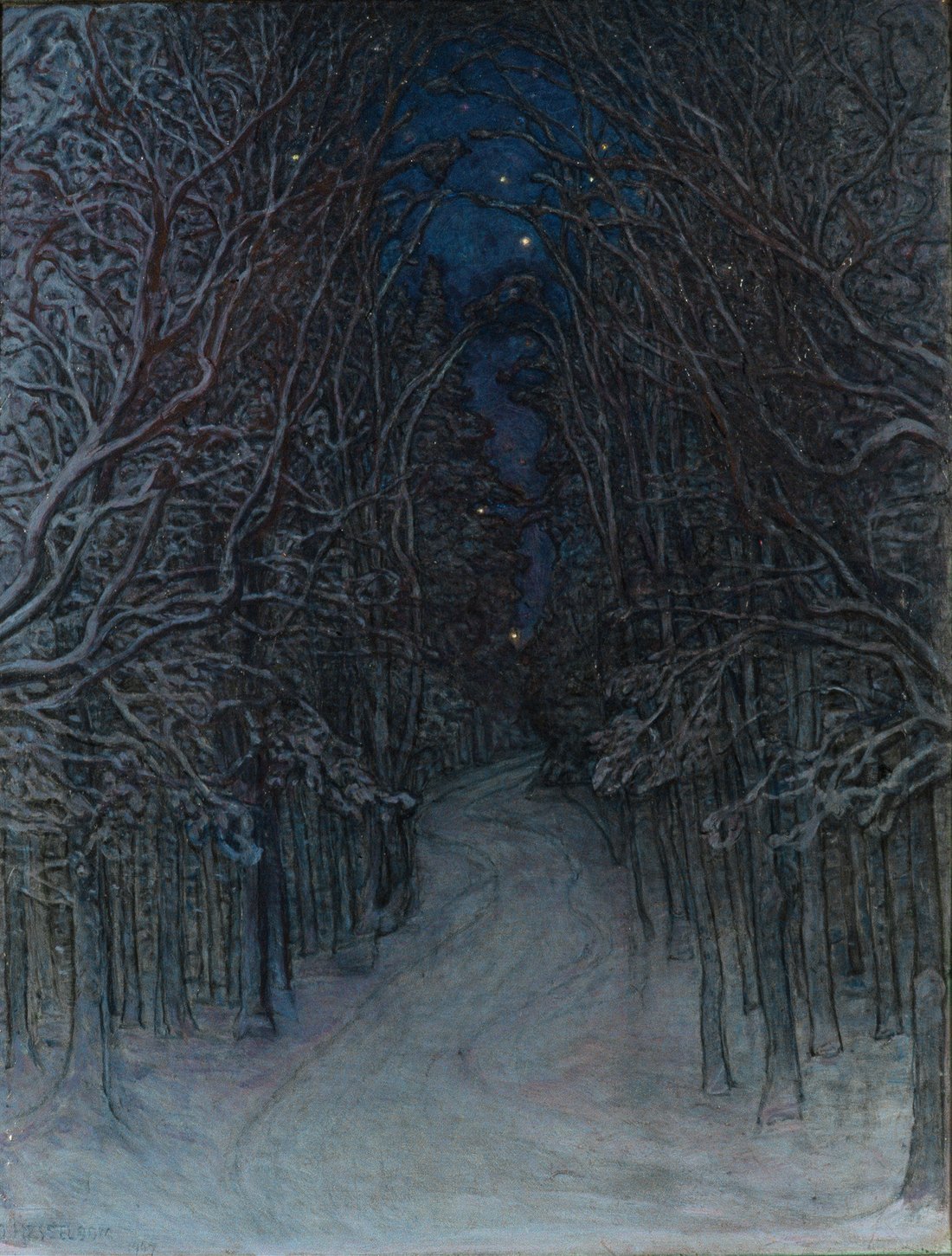 Winter Night in the Forest (1907)