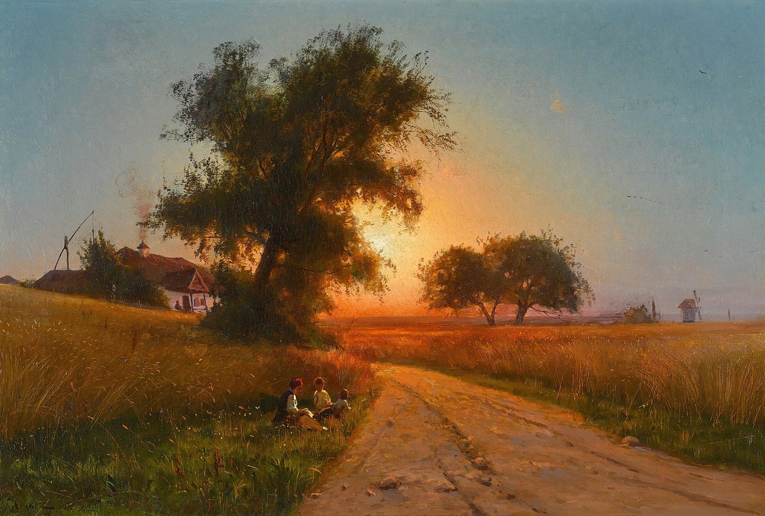 On a Late Summer’s Evening, Ukraine (1888)
