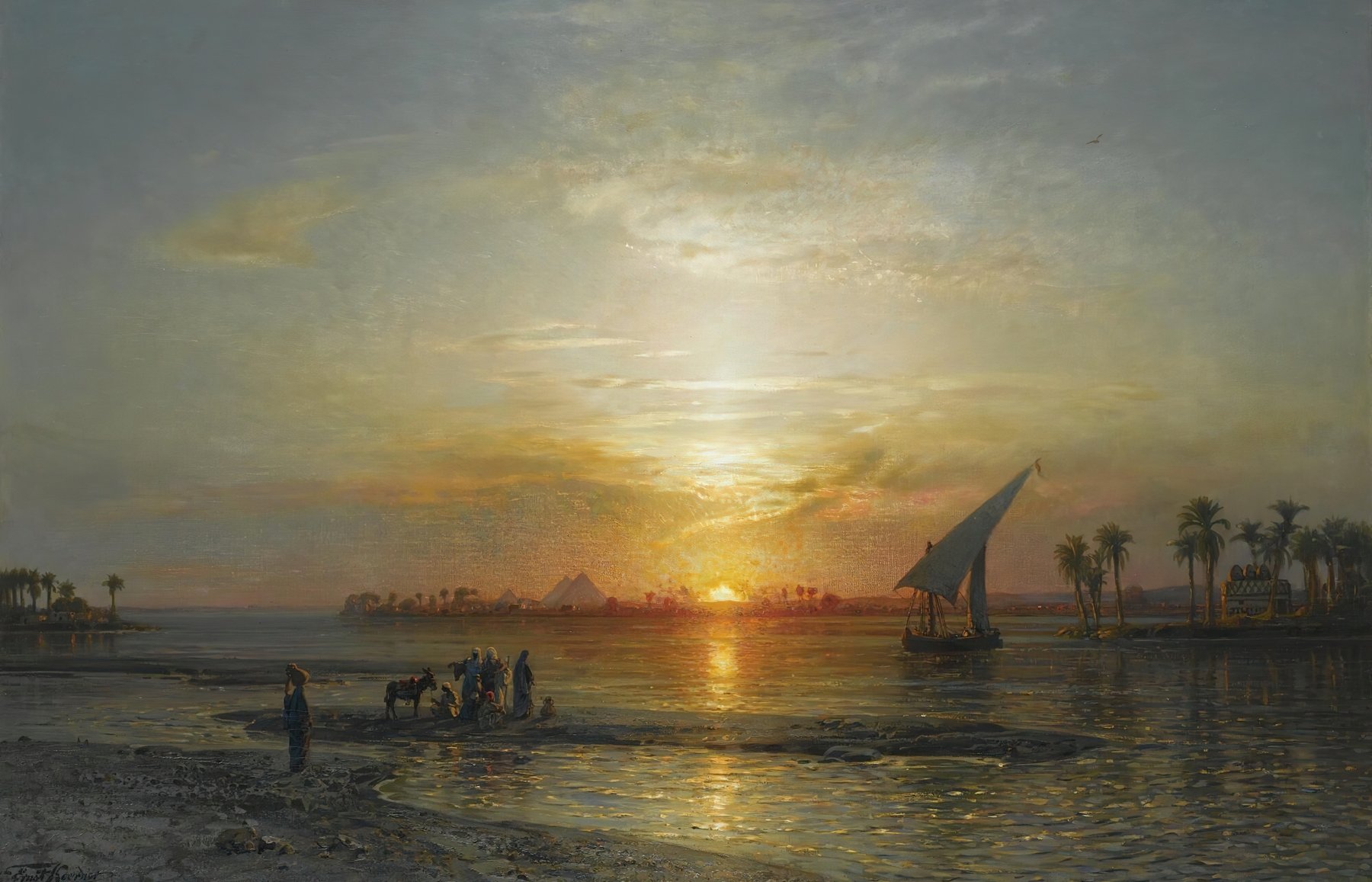 Twilight on the Nile (1899)