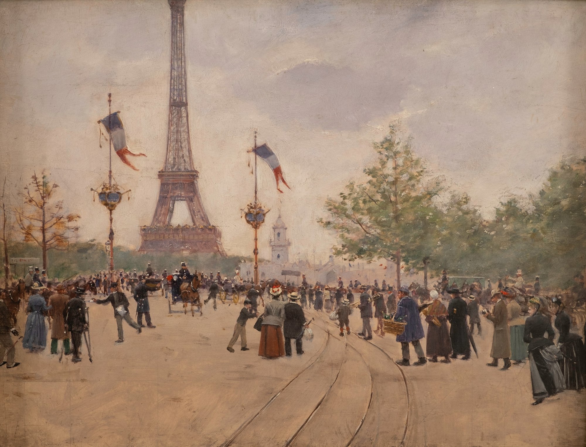 Entrée de l’exposition universelle de 1889 (1889)