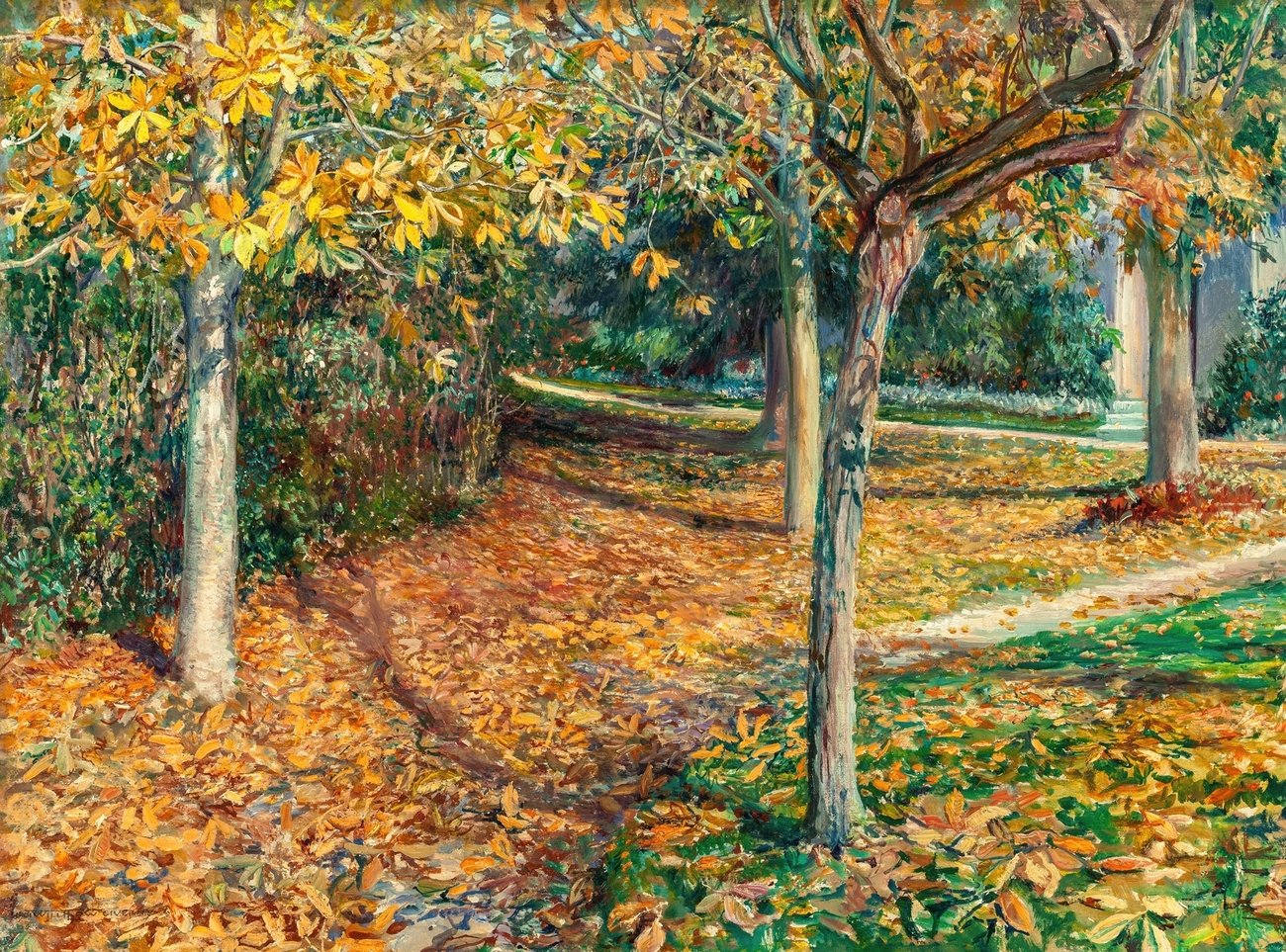Carpet of Leaves, Giverny (1901)