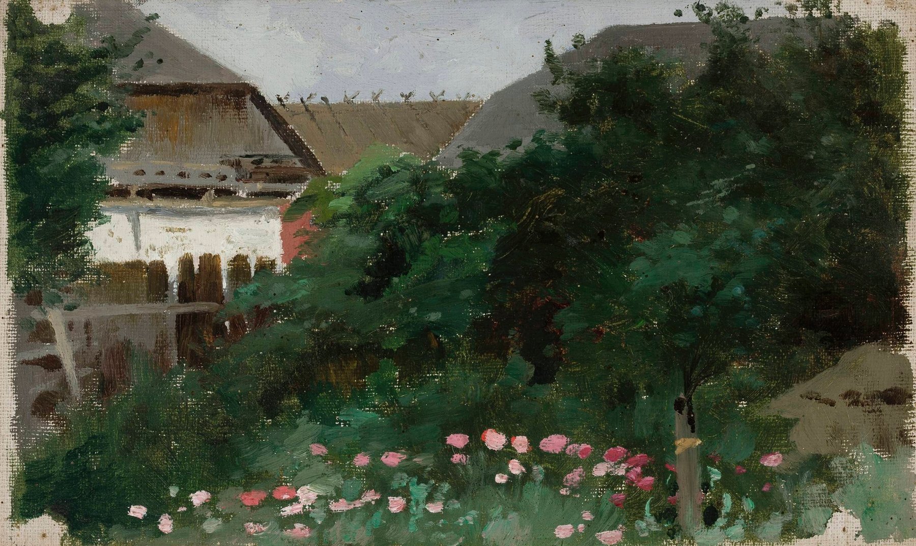 Cottage in the garden in Przełęk (1909)