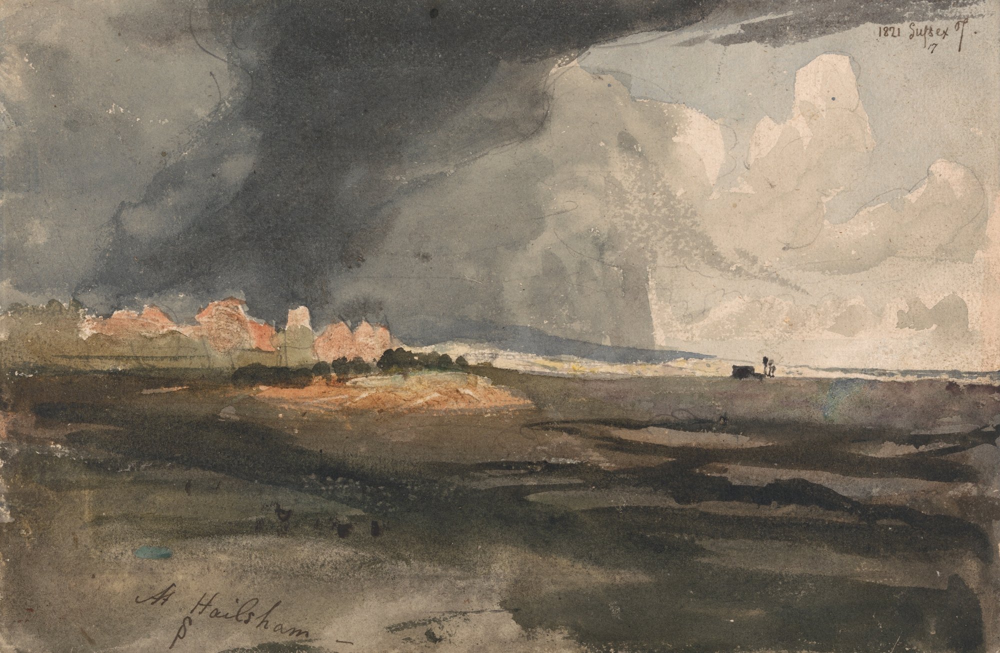 At Hailsham, Sussex; a Storm Approaching (1821)