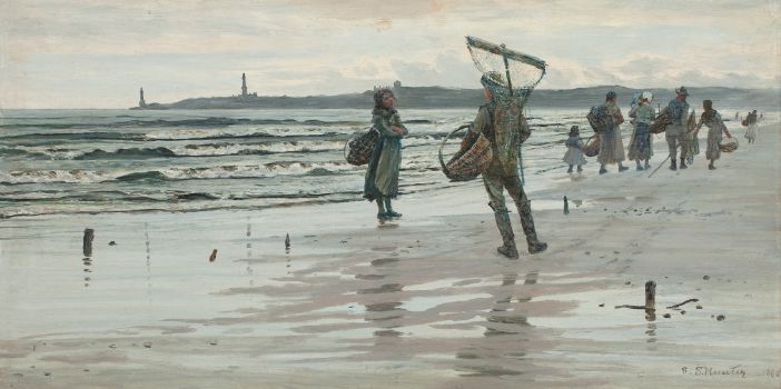Fisherfolk Returning, Aberdeen (1886)