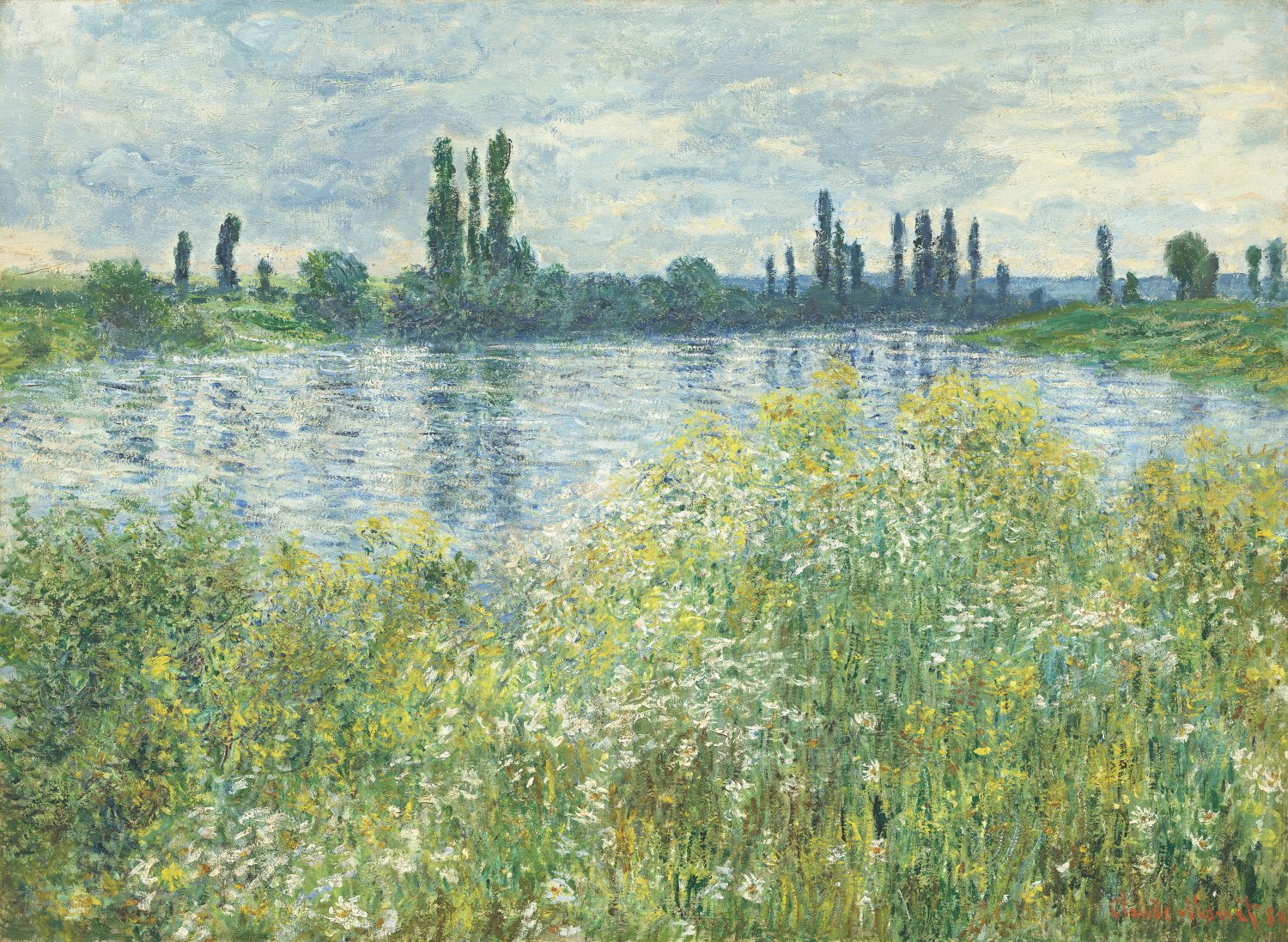 Banks of the Seine, Vétheuil (1880)
