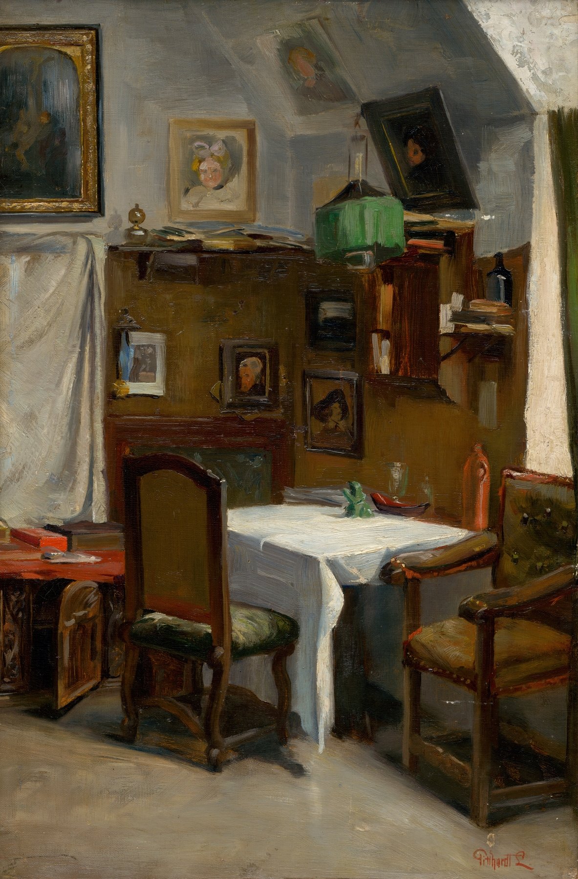 Study of a Munich Atelier (1890)