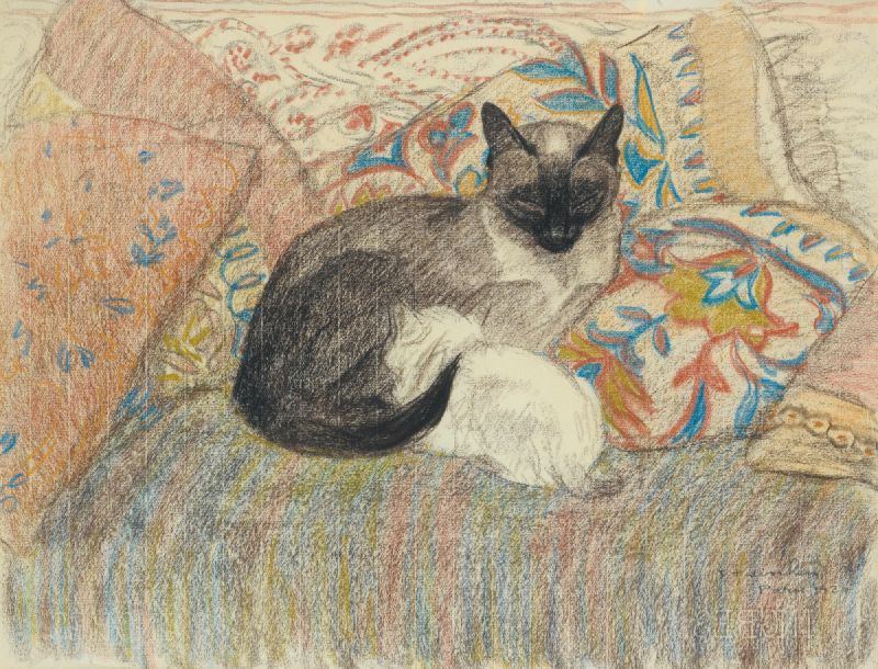 Cat And Her Kitten (1920)