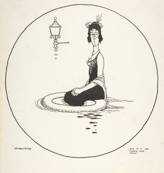 ‘And in it She Floated Home Safely’; Skinnemelink, Topsy-Turvy Tales (circa 1923)