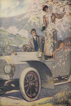 A detail of Spring motoring (1908)