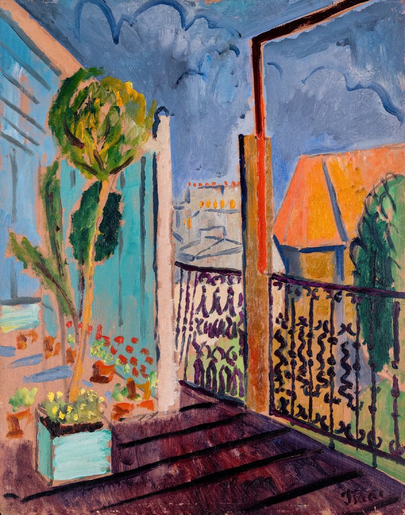 View from the Studio Window (before 1925)