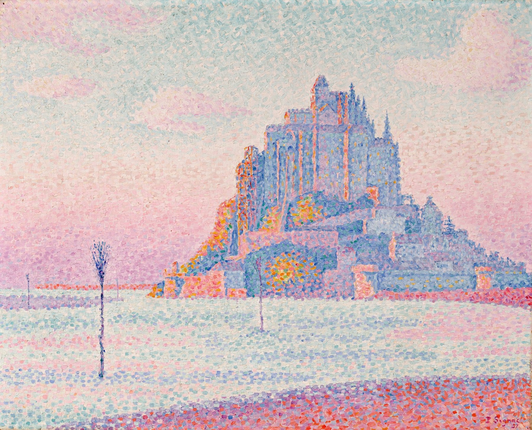 Mont Saint-Michel, Setting Sun (1897)