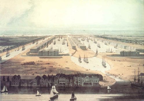 Proposed West India Docks and City Canal (1802)
